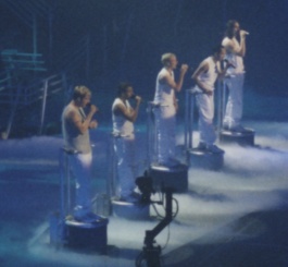 This is Backstreet in Toronto on September 13, 2001 in Toronto, Canada. This is during "Drowning."