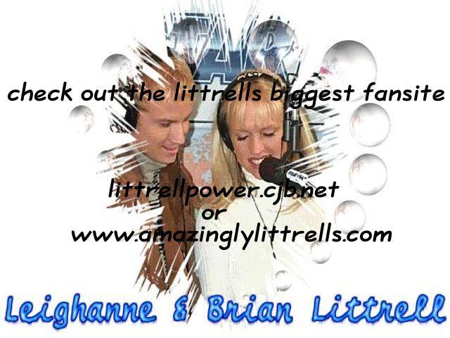 Brian & Leighanne Littrell Support Banner for a awesome website on the net. You must see them. No other website has so much pictures , news, links and other stuff !