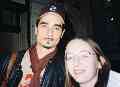 Me (Isla Scott) meeting Kev for the first time (my first BSB encounter!) on Oct 18th 2003 by the Adelphi theatre in London