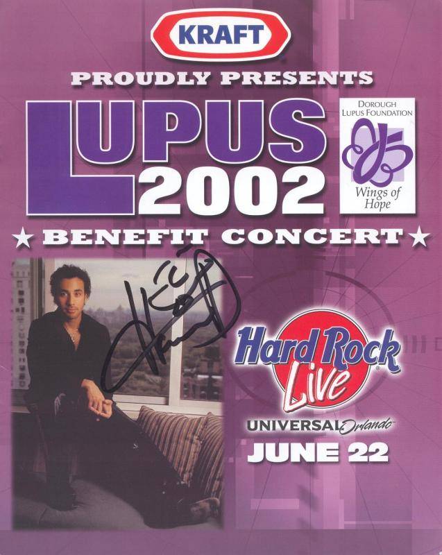 Lupus 2002 Benefit Concert Poster